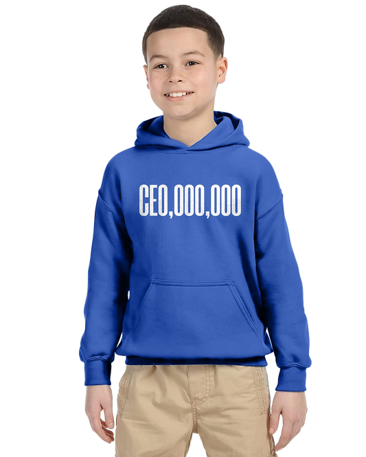 CEO,OOO,OOO Unisex Kids Hoodie